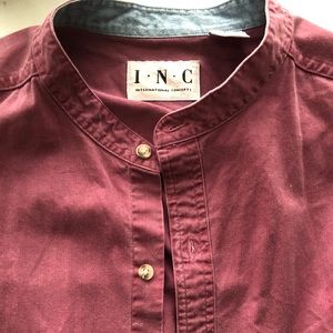Collarless dress shirt (vintage)